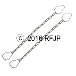 MB GPW GPW chain thumbscrew safety -A2501 Vintagejeeps RFJP G503
