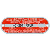 G503,Army Jeep, Military Jeep, Military, WWII, Post War, Willys, Ford, CJ,MB,GPW,M38,Data plate generator 6 volt,dp gen