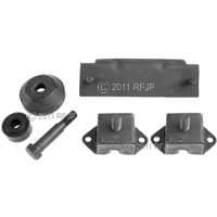 MB GPW, MB GPW PartsMount complete 5 piece set -638629 K,MB,GPW,638629 K Jeep G503 RFJP VintageJeeps