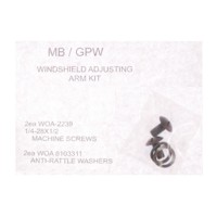 MB GPW, MB GPW PartsWindshield adjusting arm pivot screws + spring washers A2239 K -A2239 K,MB,GPW,A2239 K Jeep G503 RFJP VintageJeeps