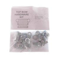 MB GPW, MB GPW PartsTop bow body bracket rear hardware kit  -A2754-K,MB,GPW,A2754-K Jeep G503 RFJP VintageJeeps
