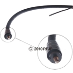 MB GPW, MB GPW PartsTail light connector ass'y single w/loom w/wire -A719 +,MB,GPW,A719A Jeep G503 RFJP VintageJeeps
