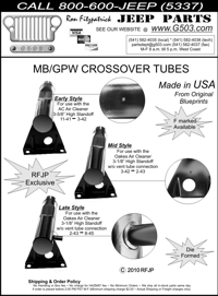 MB GPW, MB GPW PartsCross Over Tubes Diagram -Cross Over Tubes Diagram,MB,GPW,Cross Over Tubes Diagram Jeep G503 RFJP VintageJeeps