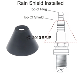 MB GPW, MB GPW Partsignition spark plug rain shield rubber -A1096,MB,GPW,A1096 Jeep G503 RFJP VintageJeeps