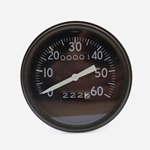 MB GPW Speedometer gauge, MB long needle - A8180 MB LN Vintagejeeps RFJP G503 MB GPW Jeep