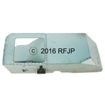 MB GPWLeft wheelhouse top and liner early GPW - A2771K E GPW Vintagejeeps RFJP G503 MB Jeep (A2271)