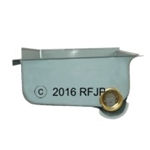 MB GPW, MB GPW PartsFuel tank sump early w/ drains -A3497 E,MB,GPW,A3497 E Jeep G503 RFJP VintageJeeps