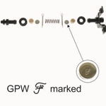 MB GPW Clutch control ball stud repair kit -A180K GPW  Vintagejeeps RFJP G503 Jeep