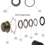 MB GPW , Wheel Bearing Diagram ,Vintagejeeps RFJP G503 MB GPW,Jeep