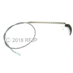 MB GPW, MB GPW PartsMB GPW ebrake cable and handle assembly early -A1242,MB,GPW,A1242 Jeep G503 RFJP VintageJeeps