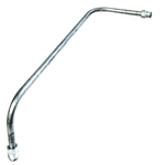 G503,Army Jeep, Military Jeep, Military, WWII, Post War, Willys, Ford, CJ,MB,GPW,M38,fuel line, steel, fuel pump to carburetor A1369