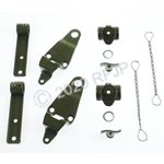 MB GPW Top bow complete bracket hardware set -A2754-K-SMBVintagejeeps RFJP G503 MB GPW Jeep