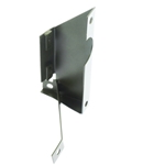 MB GPW Air cleaner bracket early left side -A1279 Vintagejeeps RFJP G503 MB GPW Part A1279 Jeep
