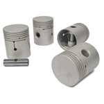 MB GPW, MB GPW PartsEngine piston and pin set standard  -637041-0std,MB,GPW,637041-0std Jeep G503 RFJP VintageJeeps