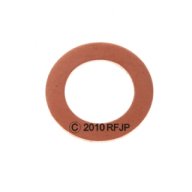 MB GPW, MB GPW PartsMaster cylinder outlet fitting gasket -637604,MB,GPW,637604 Jeep G503 RFJP VintageJeeps