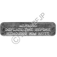 MB GPW, MB GPW PartsCombat wheel data plate -A5472,MB,GPW,A5472 Jeep G503 RFJP VintageJeeps